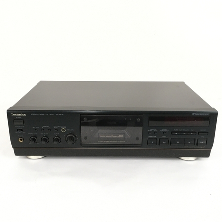 【動作品】Technics テクニクス カセットデッキ RS-BX747 Technics RS-BX747 テクニクス カセットデッキ ステレオカセットデッキ