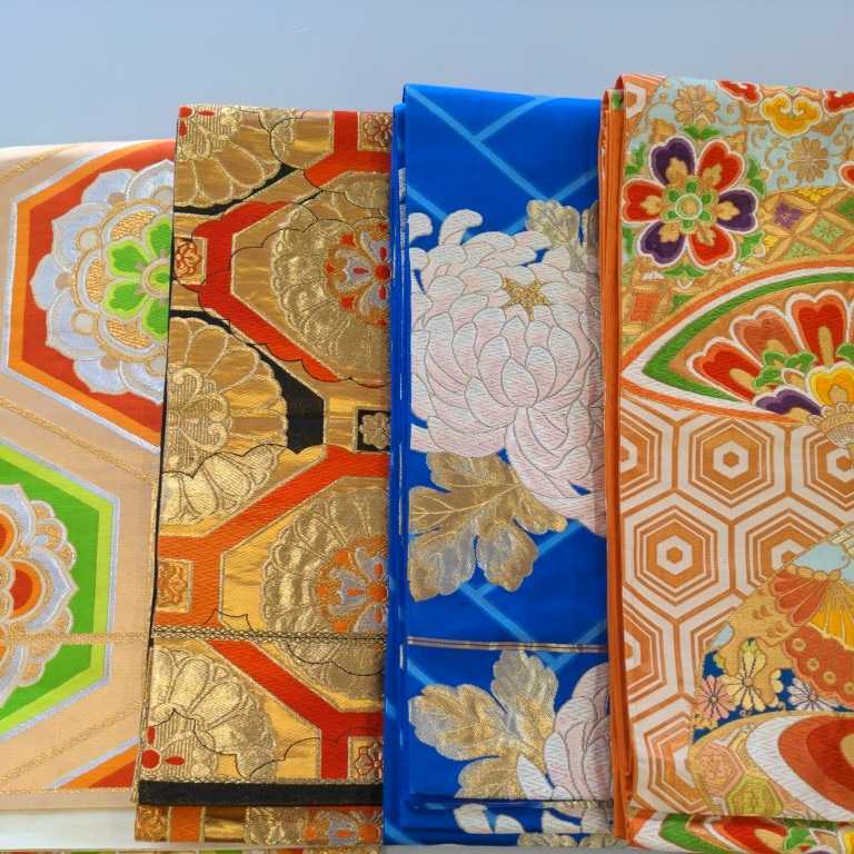 色々な袋帯 正絹 袋帯 12点まとめ売り リメイク ハンドメイド リメイク
