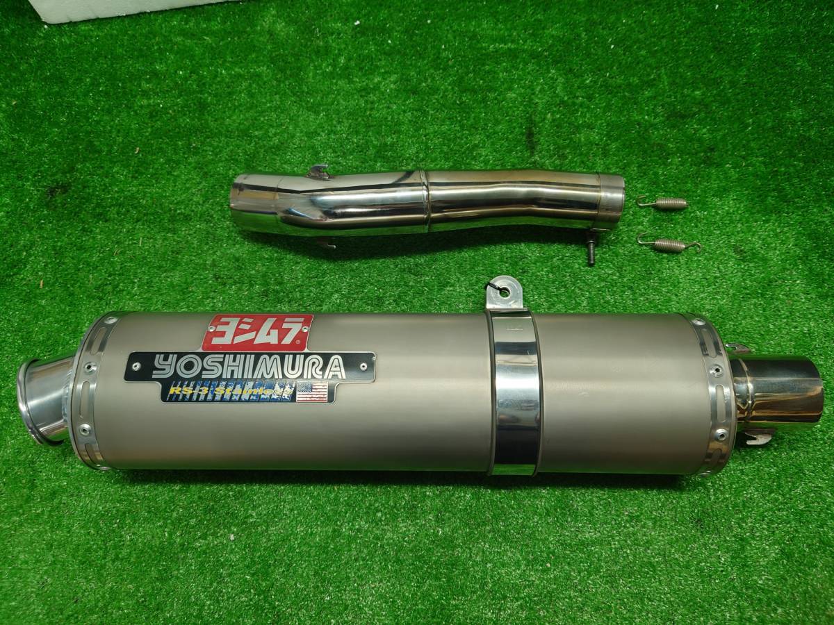 CBR600F 01 ヨシムラ RS-3 STAINLESS スリップオンマフラー 千葉県発(マフラー本体（社外）)｜売買されたオークション情報、yahooの商品情報をアーカイブ公開 - オークファン ホンダ用