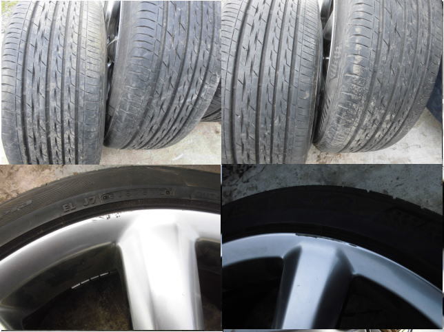 クラウン純正アルミホイール 225/40R18 4本(ラジアルタイヤ クラウン純正アルミホイール 225/40R18 4本(ラジアルタイヤ