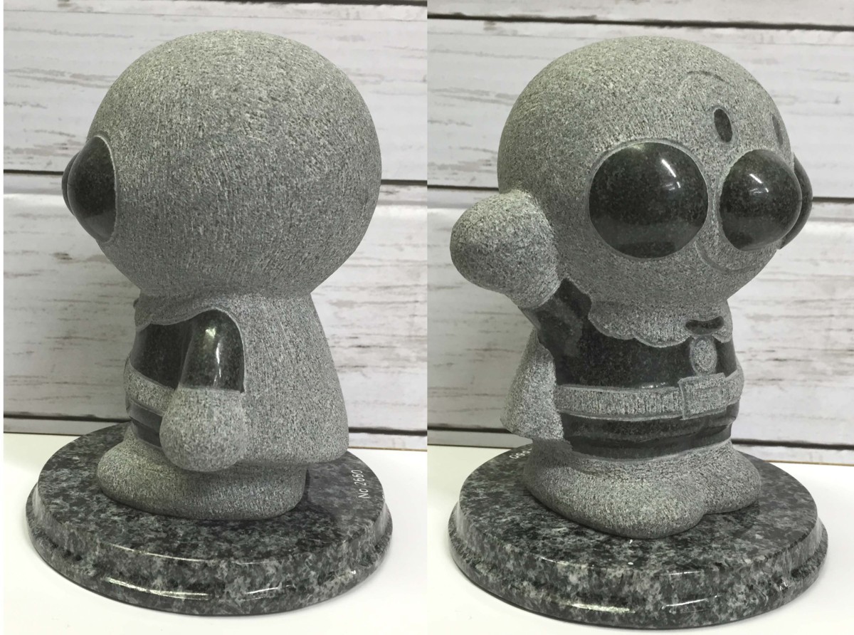 スタチュー TAKAO 御影石 置物 アンパンマン □ 立姿 石像 展示品 2026 