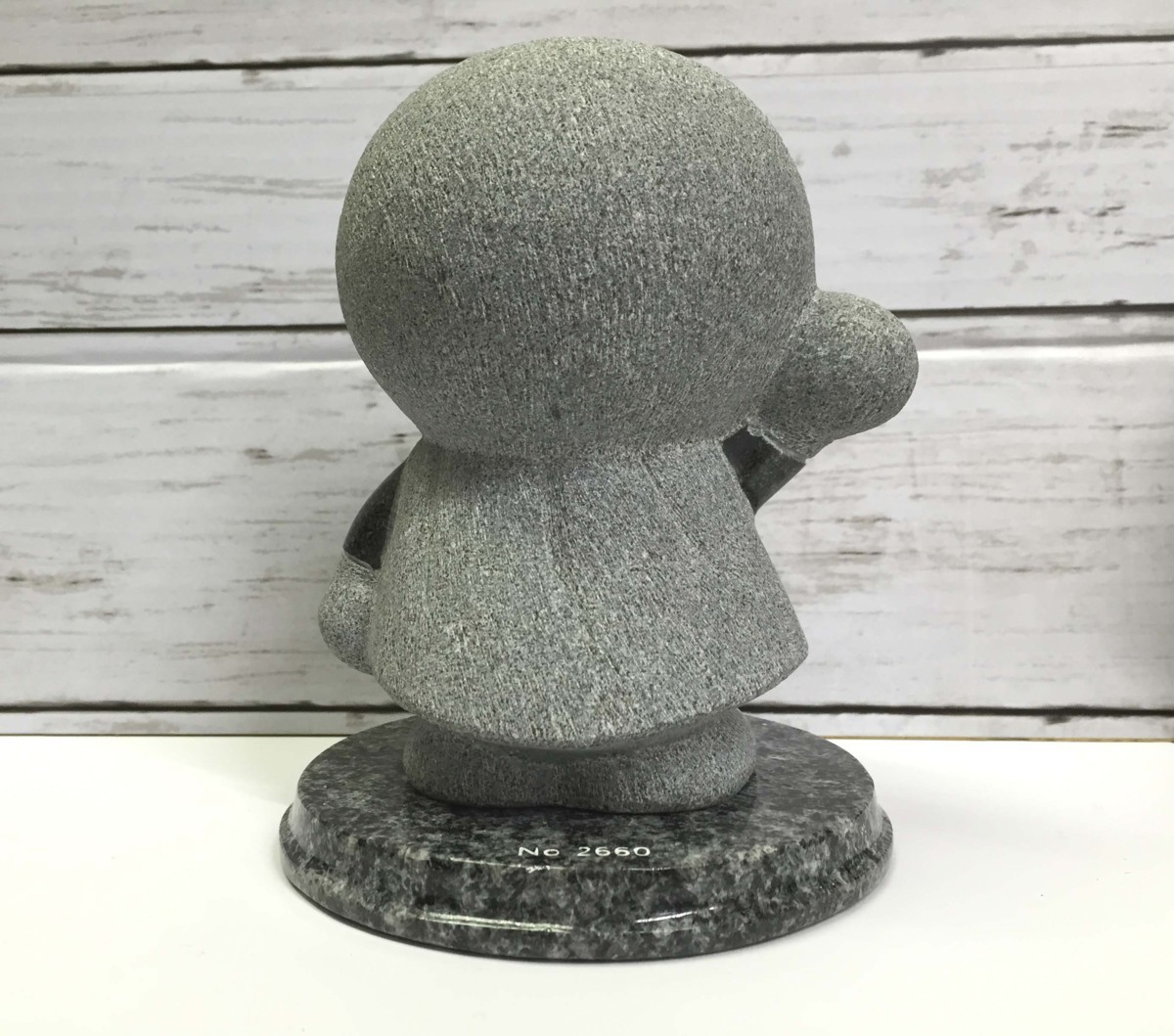 スタチュー TAKAO 御影石 置物 アンパンマン □ 立姿 石像 展示品 2026 