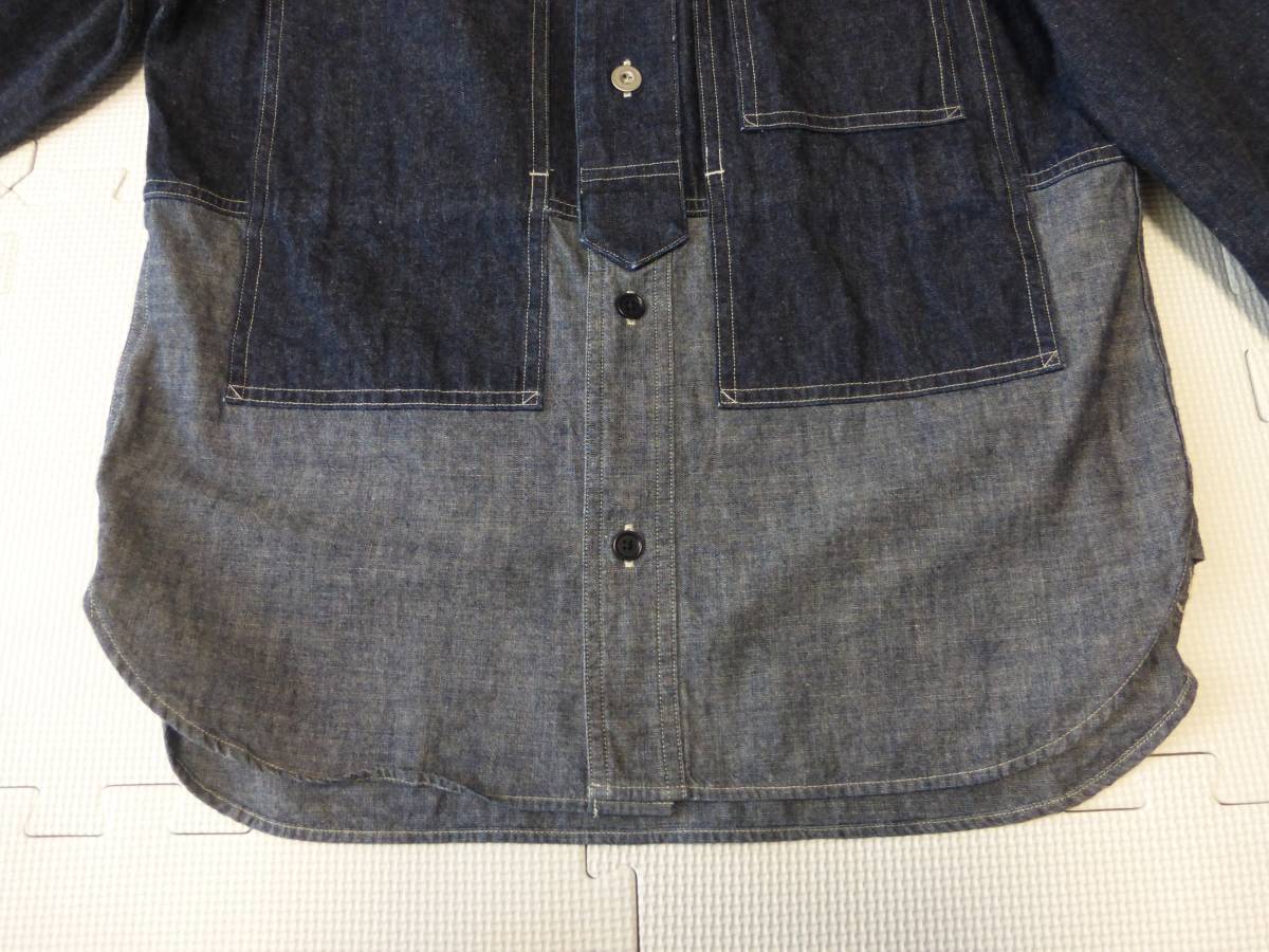 定番 Nigel Cabourn UTILITY JACKET-DENIM サイズ46、日本製、エンジニ 