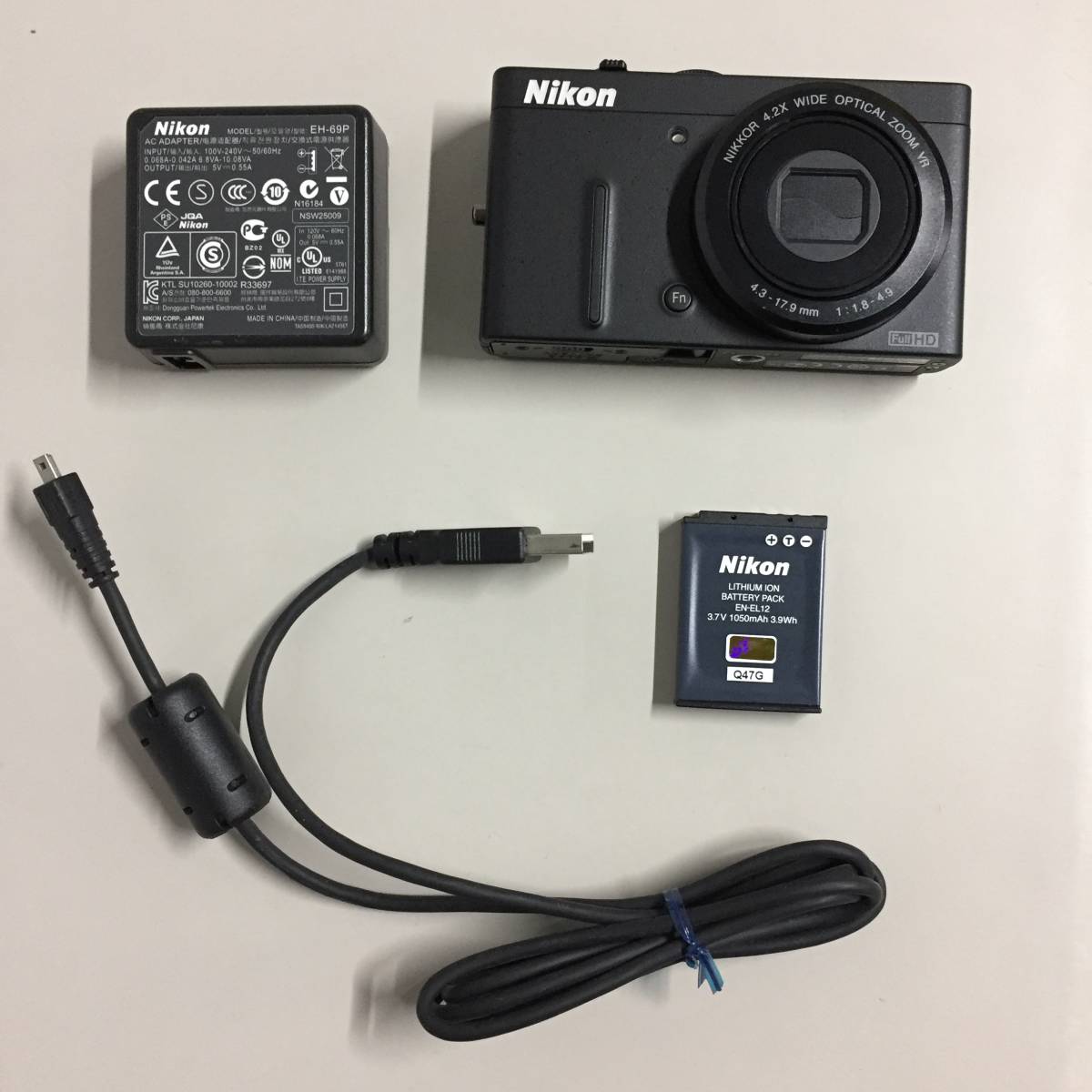 □Nikon COOLPIX P310 ブラック デジカメ デジタルカメラ ニコン