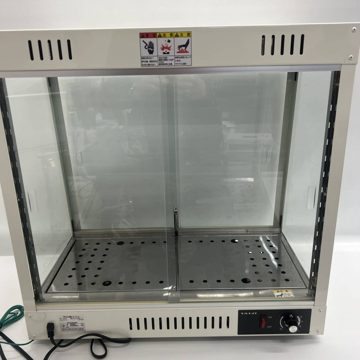 ○タイジ/温蔵ショーケース/OS-800/業務用/中古/ホットショーケース 