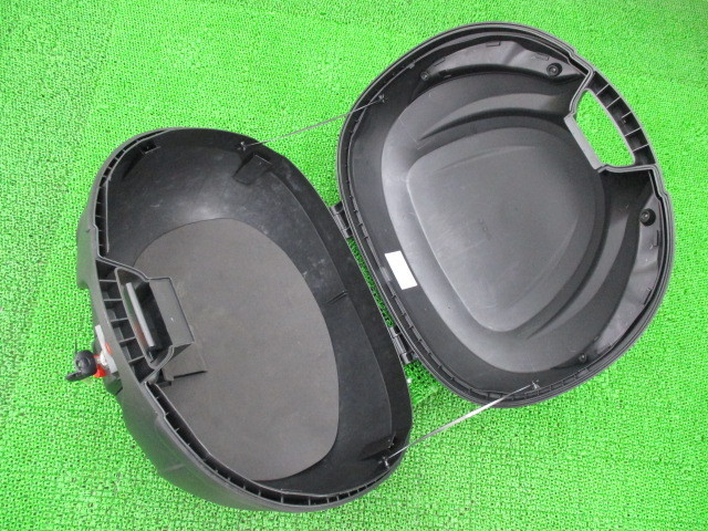 K-MAX製 リアボックス 社外 中古 バイク 部品 鍵 ベース付き トップ