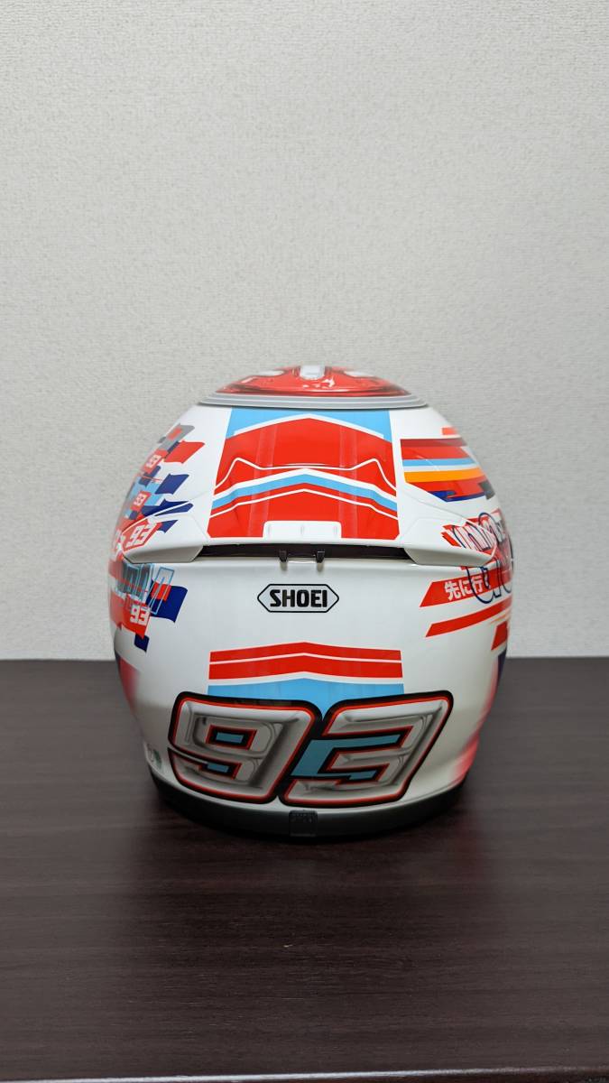 SHOEI Z-7 MARQUEZ POWER UP! マルケス パワーアップ 61cm XL スモーク 