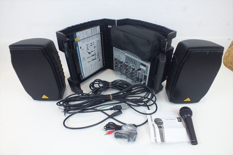 ☆ behringer ベリンガー EUROPORT EPA150 PAシステム ハードケース
