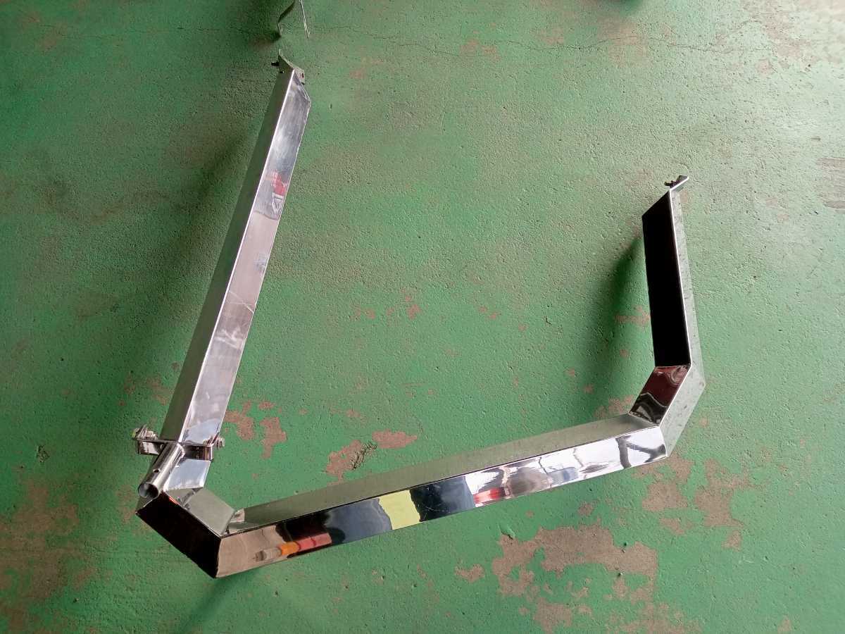 50角オコシ！ デコトラ ステンレス メッキ 中型大型汎用ミラーステー 