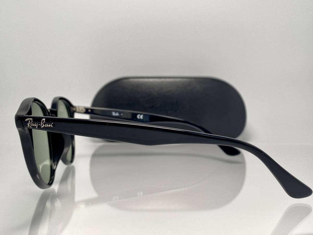 ケース付☆RAY-BANレイバン RB2180-VF 2000 黒ブラック×ライトグリーン 