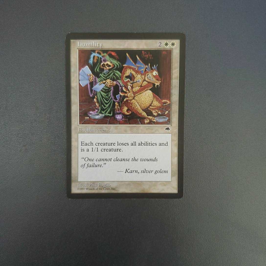 《極美品》ブリヂストン　サンドウェッジ MTG 謙虚 TMP 英語 1枚 プレイドで出いたします 【公式通販】