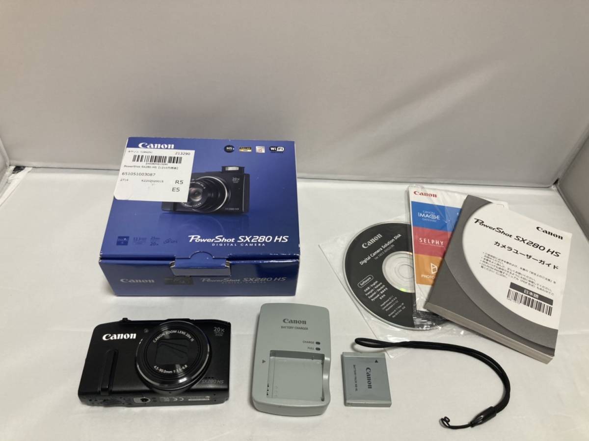 【使用感少ない完動美品】キャノン Canon PowerShot SX280 HS 元箱