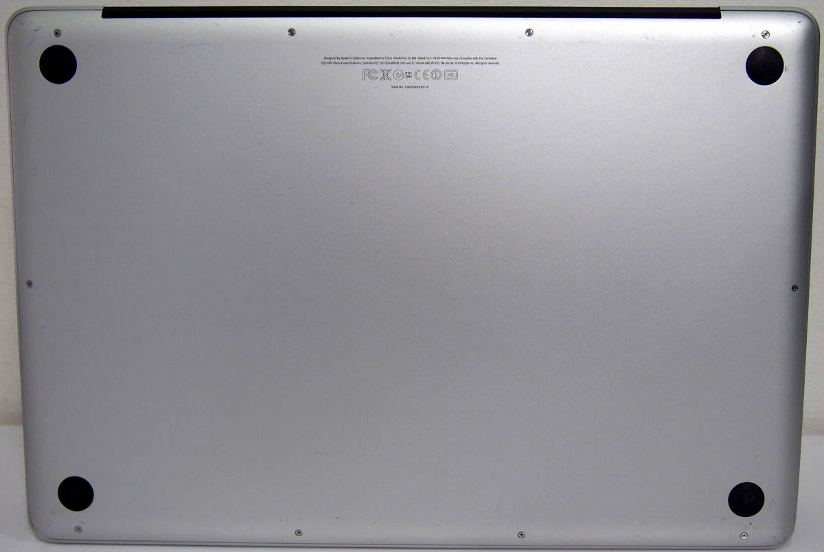 ジャンク☆MacBook Pro (15-inch， Late 2011) pro 2026