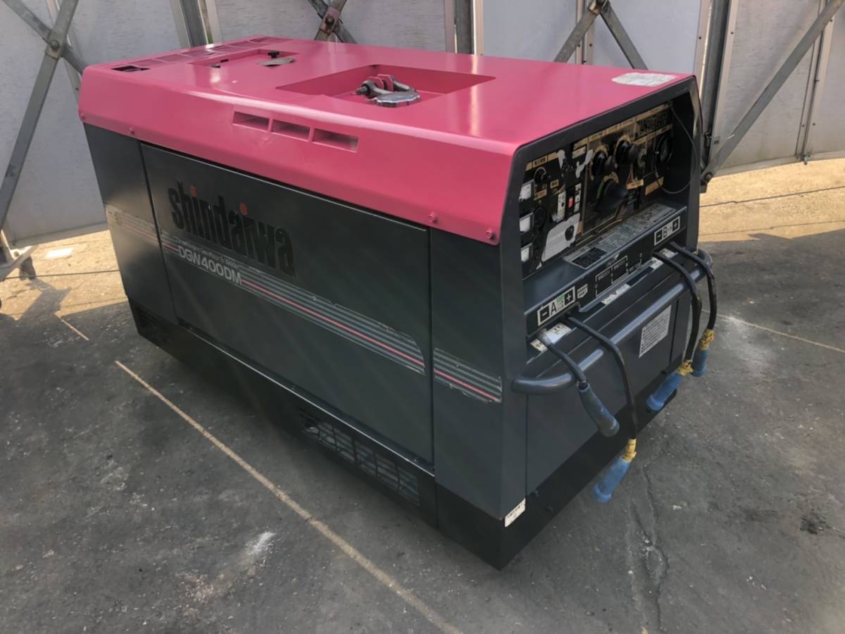 定番人気，豊富な 新ダイワ 溶接付き発電機 DGW400DM(アーク溶接機)｜売買されたオークション情報、yahooの商品情報をアーカイブ公開 - オークファン アーク溶接機