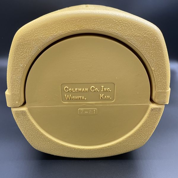 coleman コールマン クラムシェル 81年7月 ランタンケース 大型
