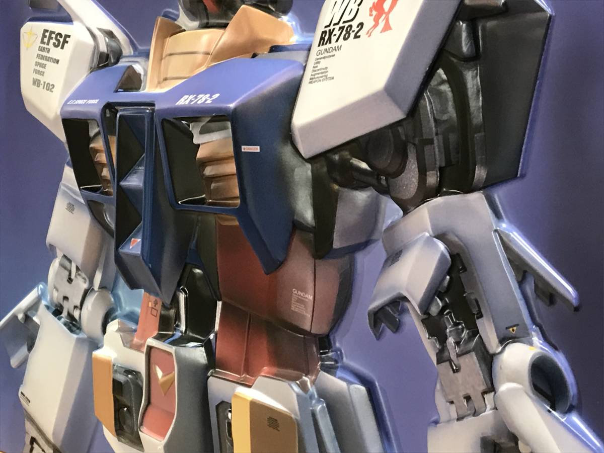 パーフェクトグレード ガンダム 販促用3Dポスター めんどくさく