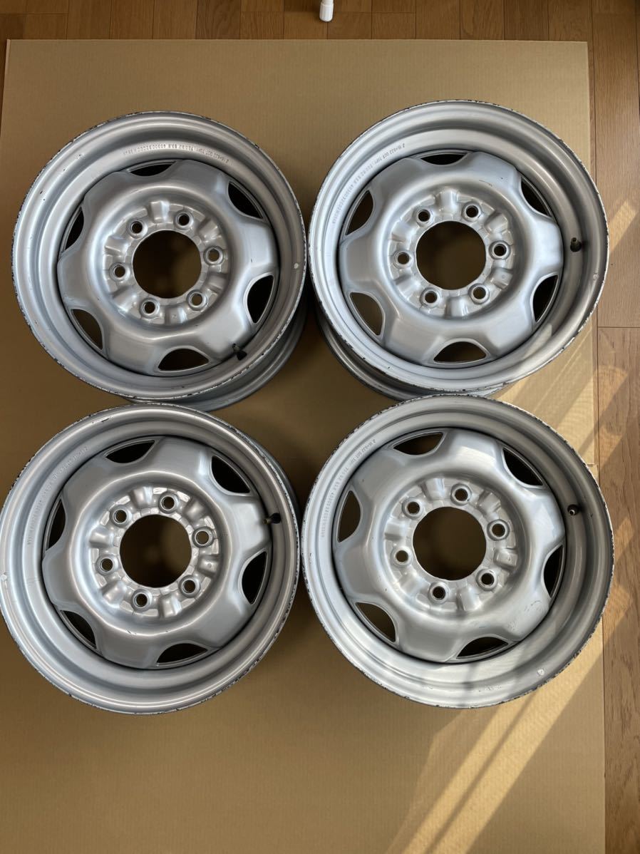 ホイール 日産 純正 15インチ スチール | 6J 4本 中古（P.C.D（mm