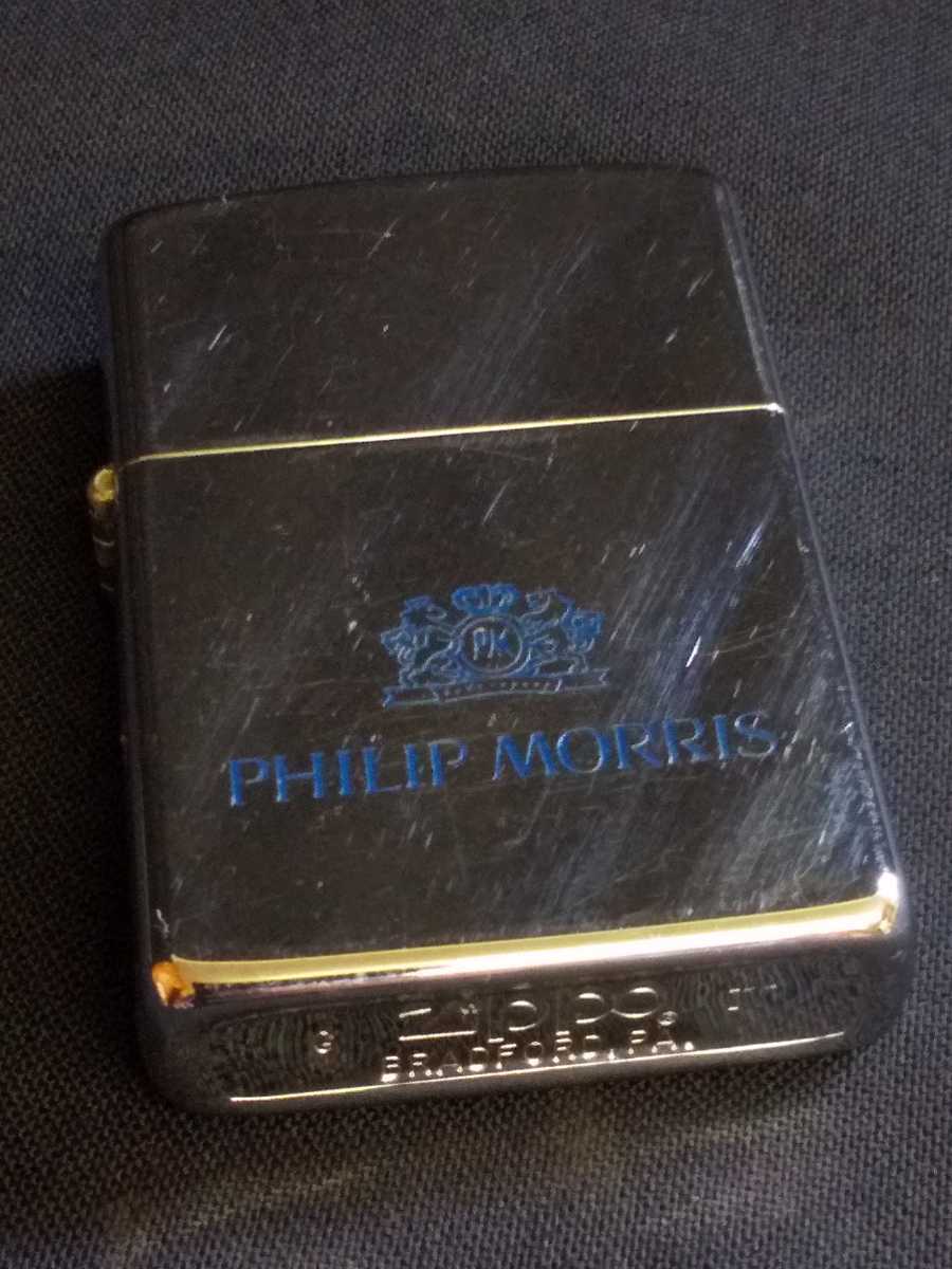 ZIPPO ジッポ オイルライター PHILIP MORRIS フィリップモリス(Zippo 