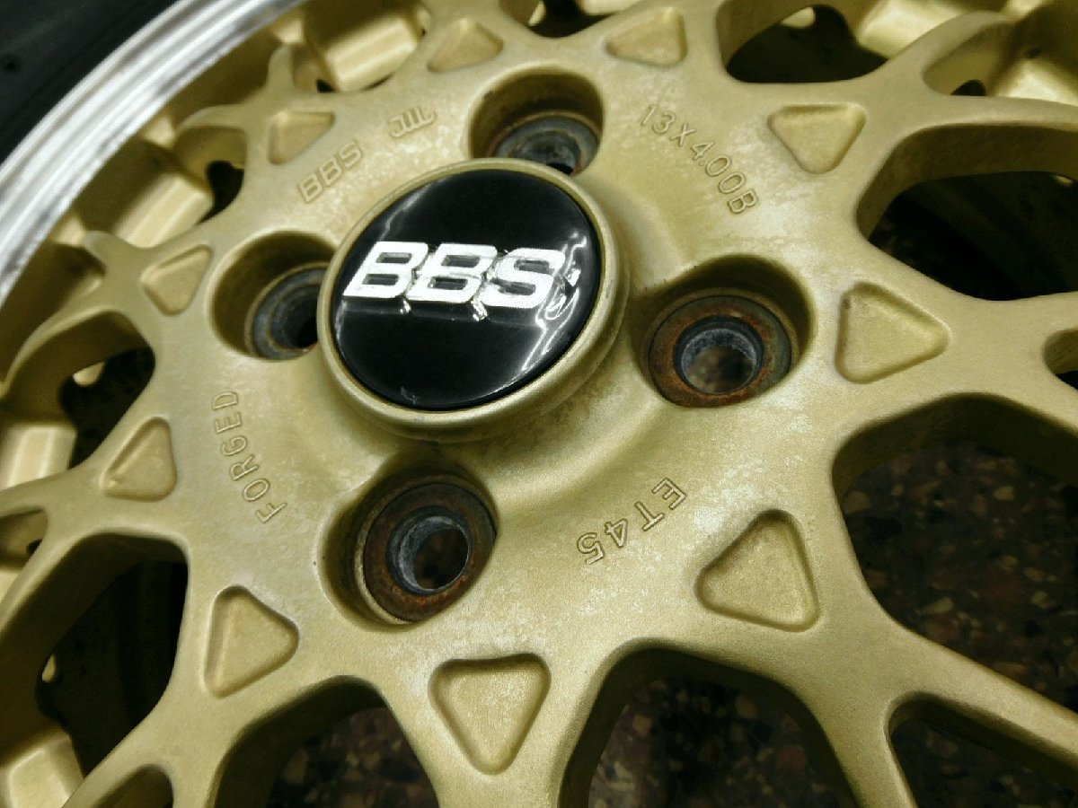 ☆ スバル ヴィヴィオ 純正 BBS 鍛造 軽量 13インチ 4.00B+45 155 
