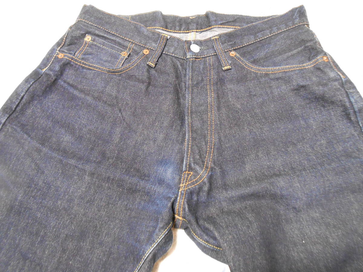 革パッチ デニム 赤耳 XXモデル 90s パンツ 濃紺！ドゥニーム 革パッチ 
