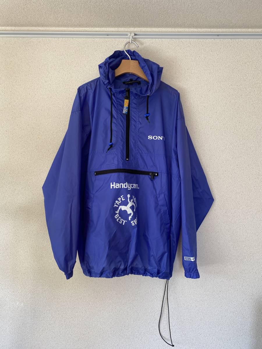 ナイロンジャケットアノラック パーカー90s Sony 企業系Vintage新品 