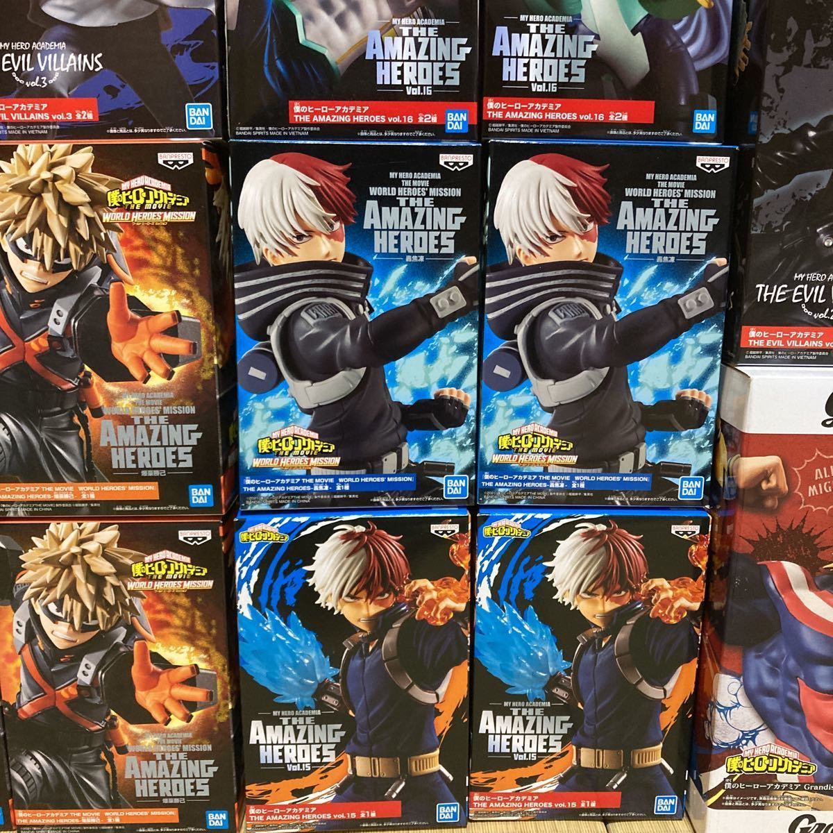 新品未開封 25個 僕のヒーローアカデミア フィギュア ヒロアカ 
