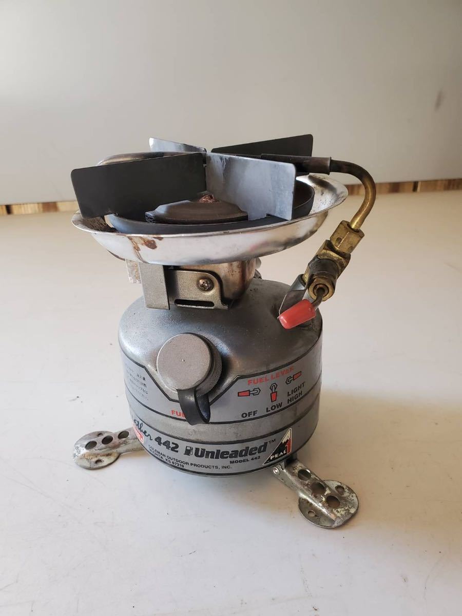 Coleman コールマン シングルバーナー Feather 442 700j ガソリン 売買されたオークション情報 Yahooの商品情報をアーカイブ公開 オークファン Aucfan Com