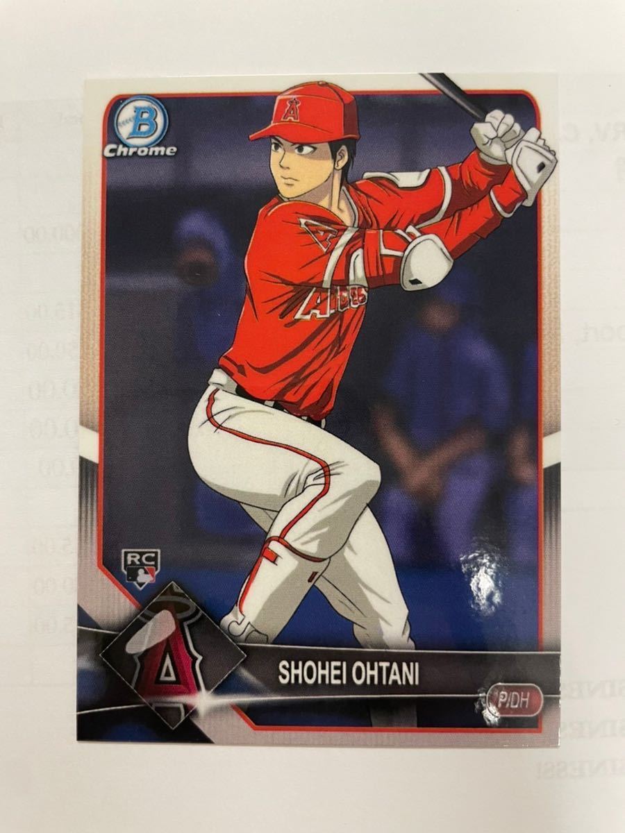 激レア 大谷翔平 2018 Bowman Chrome SHOHEI OHTANI #1 Rookie RC 