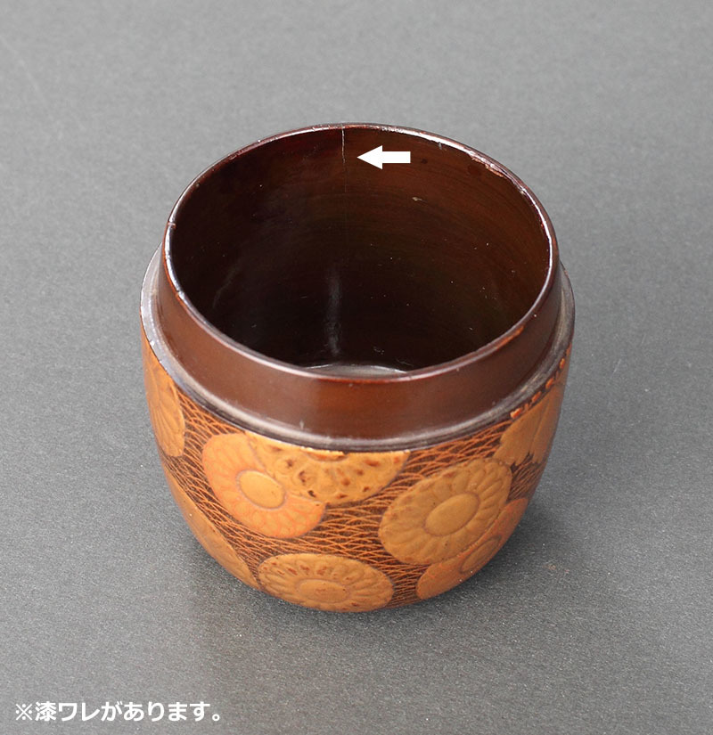 時代 菊桐蒔絵 中棗 茶道具　V768　N2 中棗 - 茶道具 菊桐蒔絵 V768 N2 時代 メルカリ 桃山時代◇菊桐蒔絵