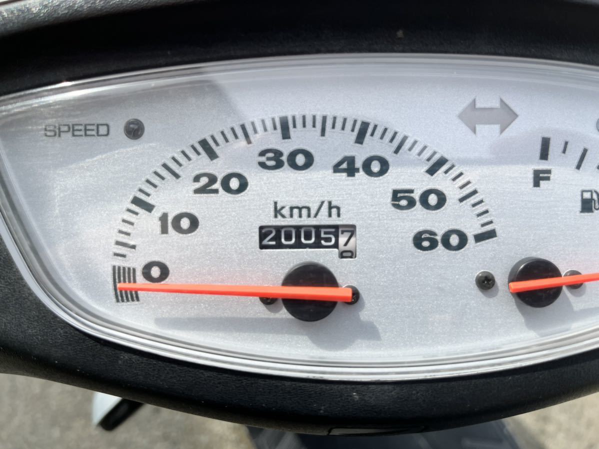 山形発☆ ホンダ Dio 50cc コンビブレーキ装置付き☆ 実動☆現状渡し