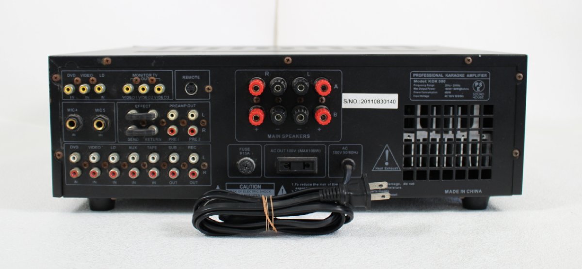 □ジャンク品□ Classic Pro KOK500 カラオケアンプ 要修理品