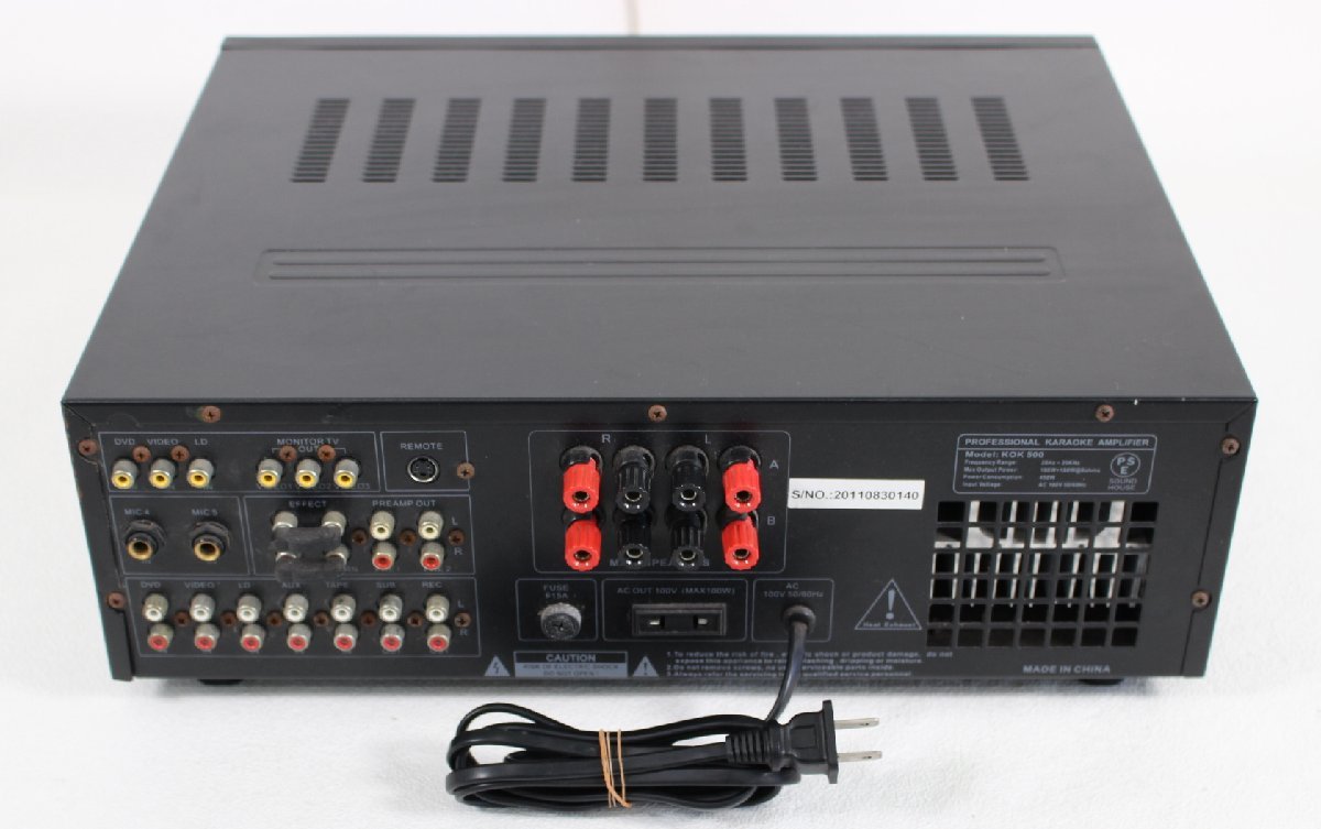 □ジャンク品□ Classic Pro KOK500 カラオケアンプ 要修理品