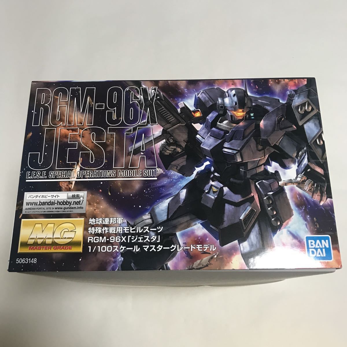 MG 1/100 地球連邦軍特殊作戦用モビルスーツ RGM-96X「ジェスタ」[新品