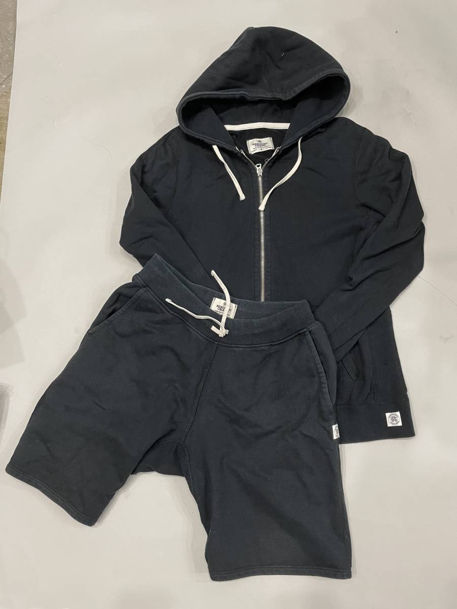 送料無料 Ron Herman ロンハーマンRHC REIGNING CHAMP レイニングチャンプ パーカー ショーツ セットアップ ブラック CHAMP Ron REIGNING L パーカー ロンハーマン購入REIGNING