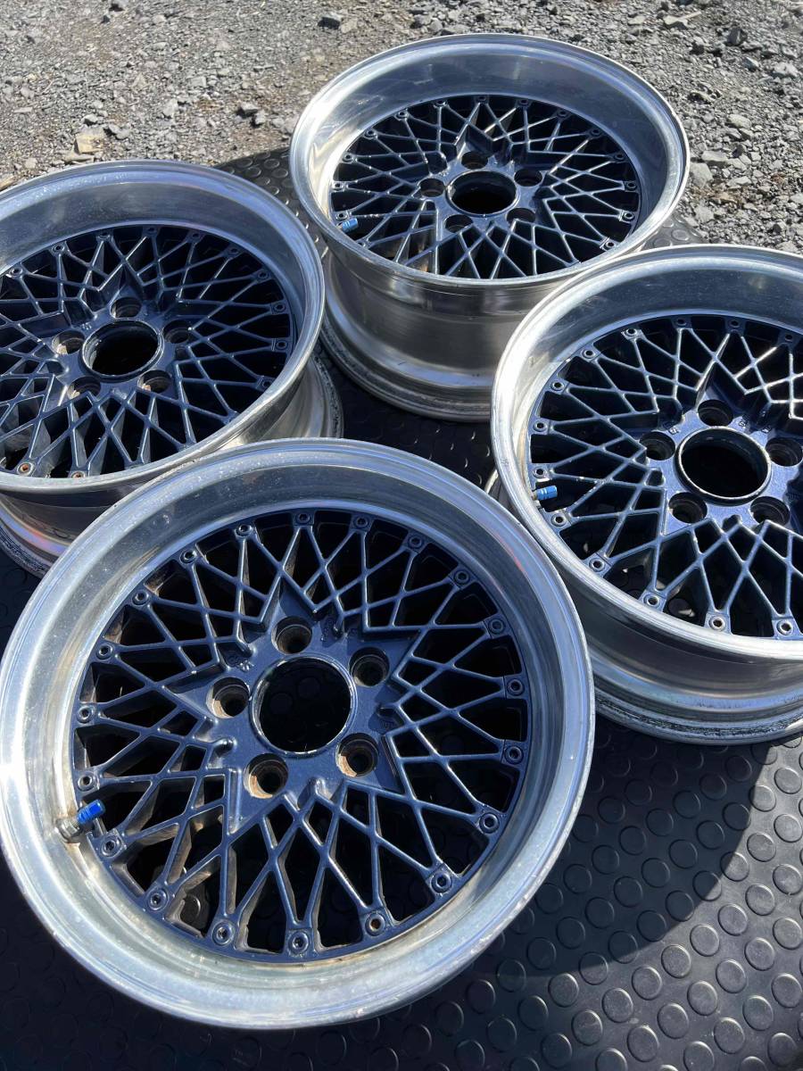 SSRリバースメッシュ 15インチ 7J +13 1本 シルバー｜ホイール