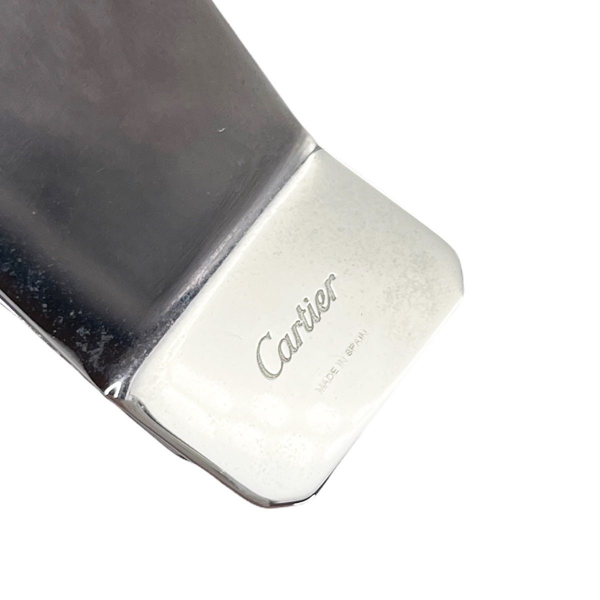 □ 1円～ 正規品 □ カルティエ Cartier □ マネークリップ 2C メタル