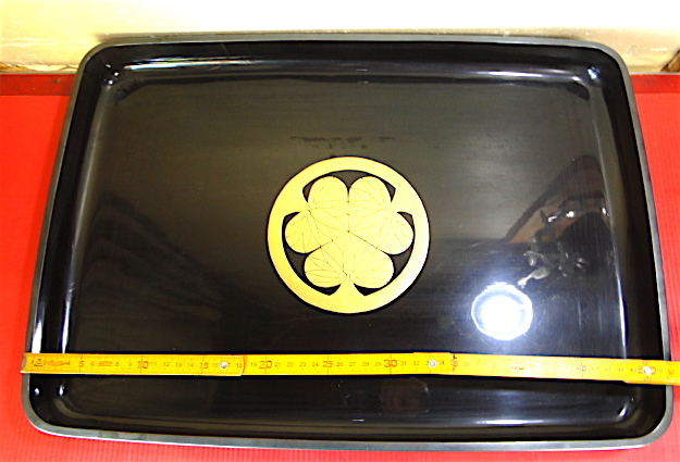 アンティーク 徳川家 三葉葵紋付き 調度品 | うるしかぶれ