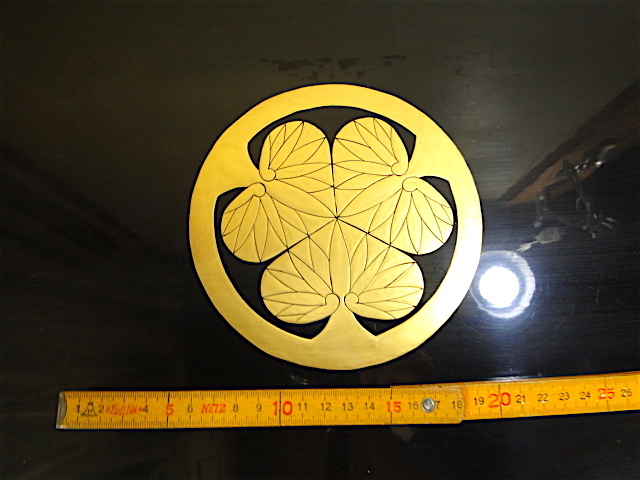 アンティーク 徳川家 三葉葵紋付き 調度品 | うるしかぶれ