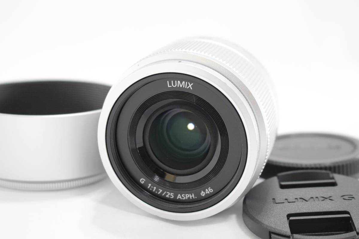 【本物保証，定番】 極上品 Panasonic パナソニック LUMIX G 25mm F1.7 ASPH. -04(パナソニック)｜売買されたオークション情報、yahooの商品情報をアーカイブ公開 - オークファン パナソニック