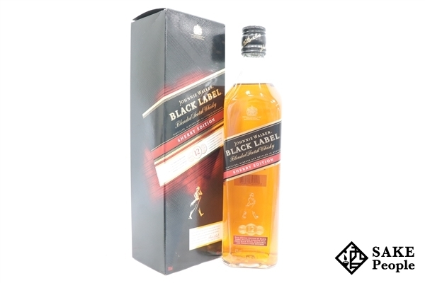 ◇注目! ジョニーウォーカー 12年 ブラックラベル シェリー