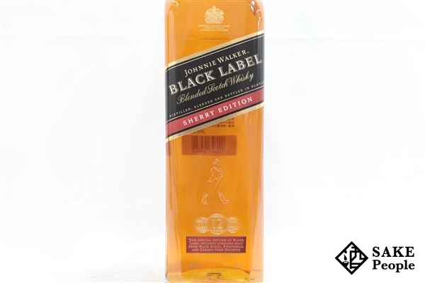◇注目! ジョニーウォーカー 12年 ブラックラベル シェリー