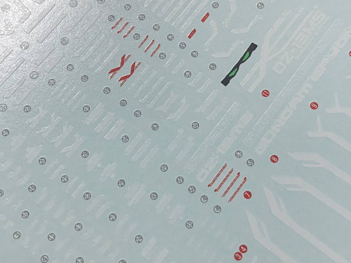 【送料込み】MG　ガンダムエピオン EW　用 デカール　【雪焔工房】_3