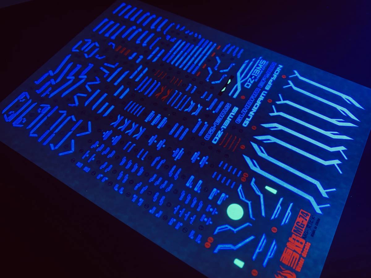 【送料込み】MG　ガンダムエピオン EW　用 デカール　【雪焔工房】_4