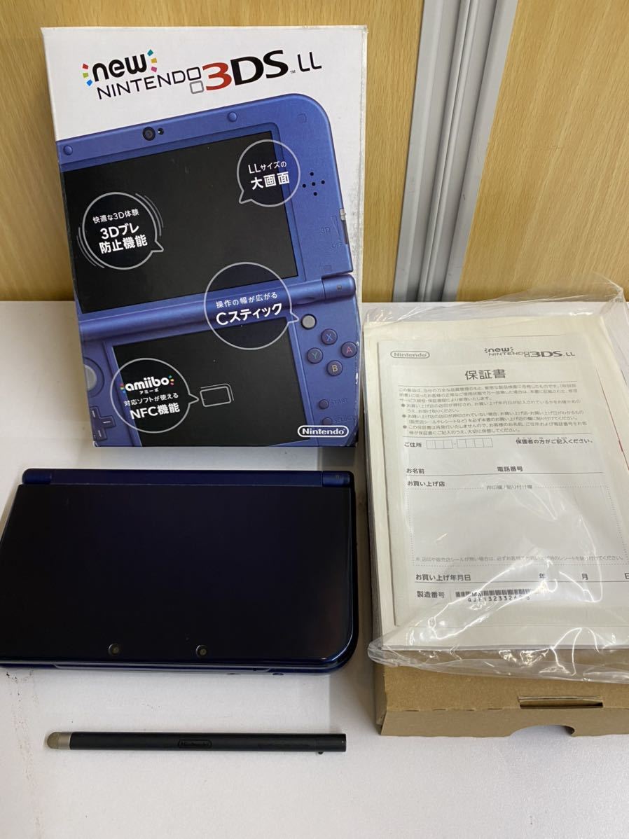 新作登場 New ニンテンドー 3DS LL 任天堂 メタリックブルー(ニンテンドー3DS LL本体)｜売買されたオークション情報、yahooの商品情報をアーカイブ公開 - オークファン ニンテンドー3DS LL本体
