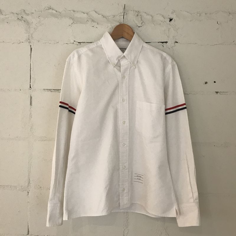 THOM BROWNE 長袖シャツ SIZE 2 トムブラウン THOM BROWNE トム