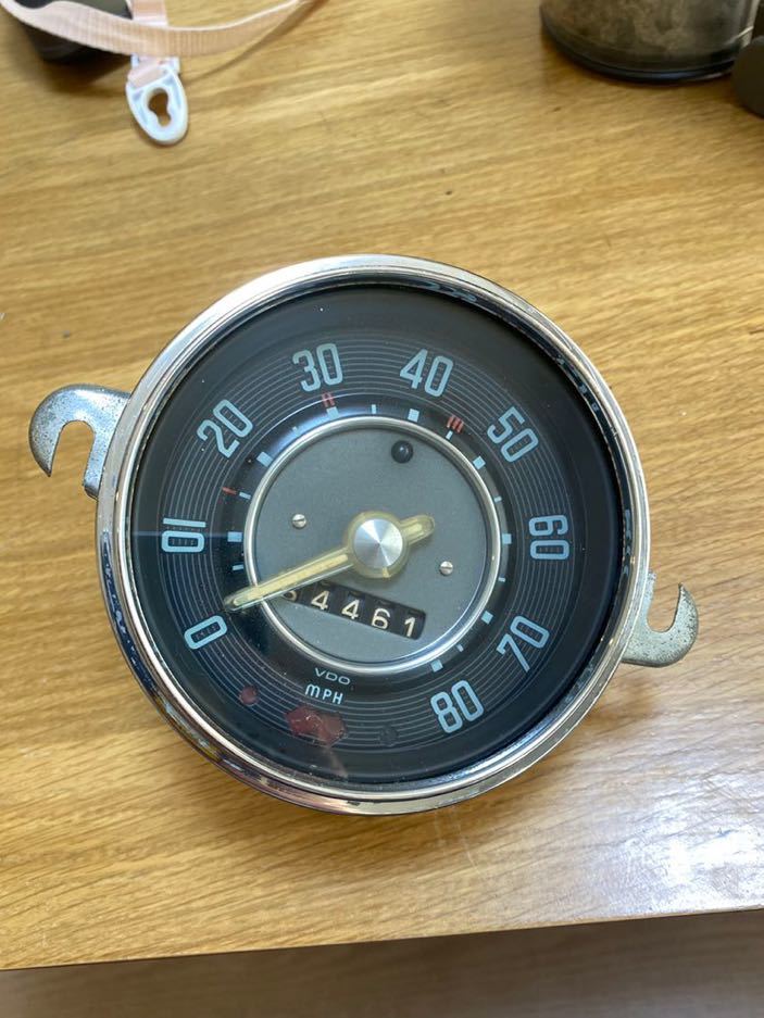 空冷VW 純正 VDO マイル クリアニードルスピードメーター TYPE1 