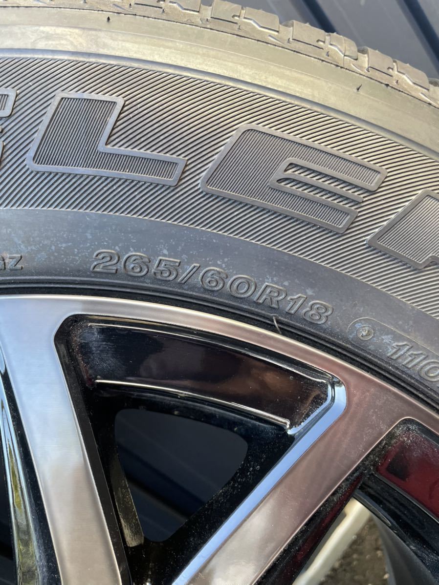 新車外し GUN125 ハイラックス GR スポーツ 純正 ホイール スペア 