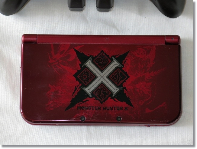 Newニンテンドー3DS LL モンスターハンタークロスモデル+HORI  