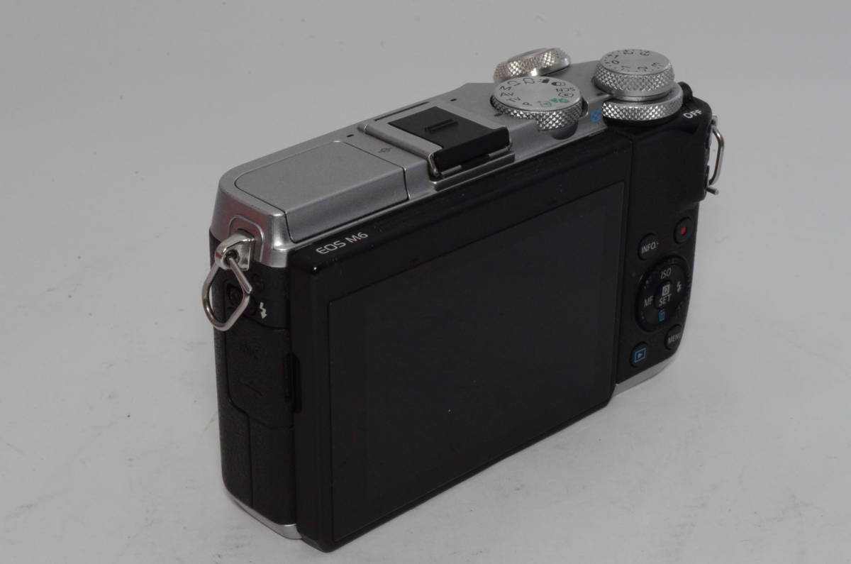 Canon EOS M6 ボディ シルバー★元箱付き・比較的美品★ 超美品☆Canon キャノン EOS M6 ボディー シルバー ミラーレス一眼