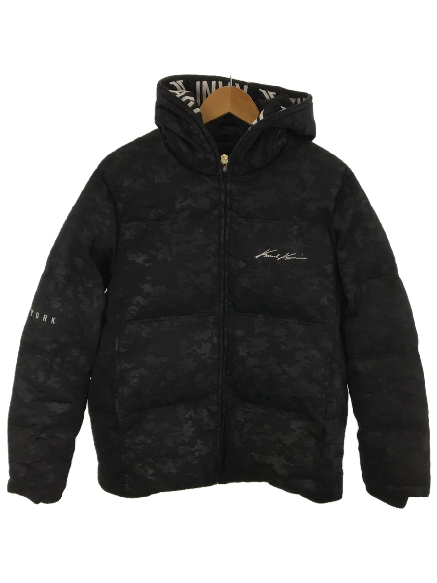 【超激得，最新作】 KARL KANI ダウンジャケット/LL/ポリエステル/BLK(XLサイズ以上)｜売買されたオークション情報、yahooの商品情報をアーカイブ公開 - オークファン XLサイズ以上